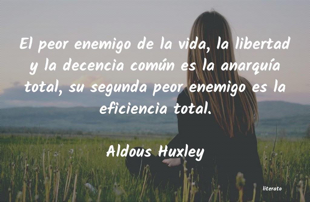 frases de Aldous Huxley