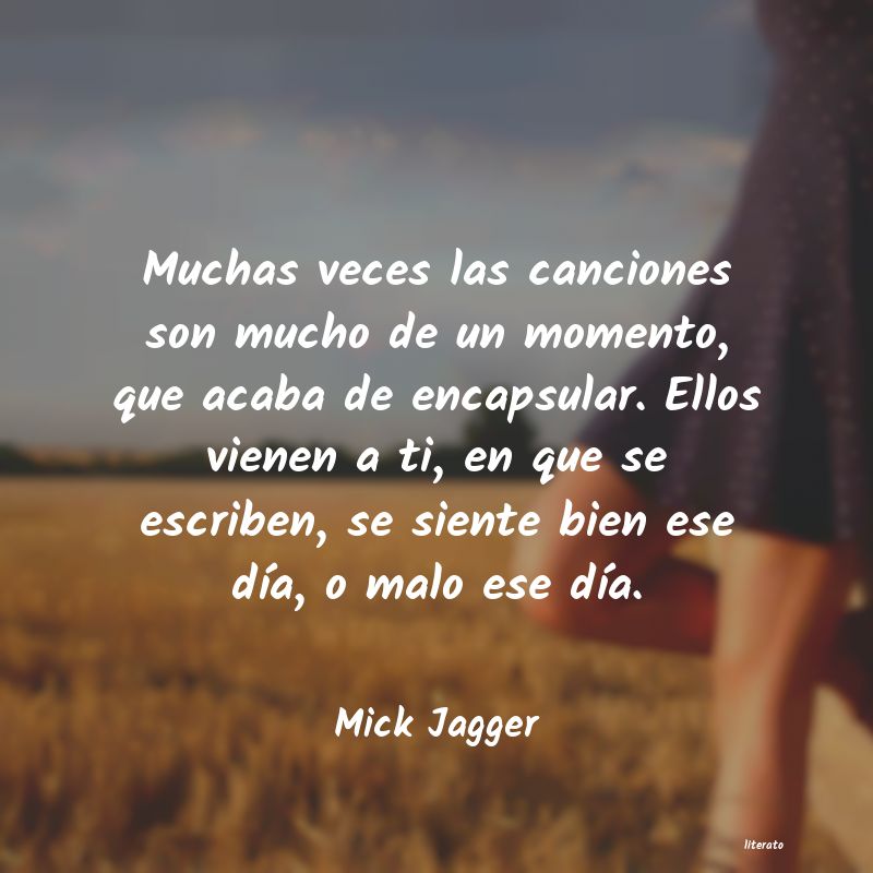 Frases de Mick Jagger