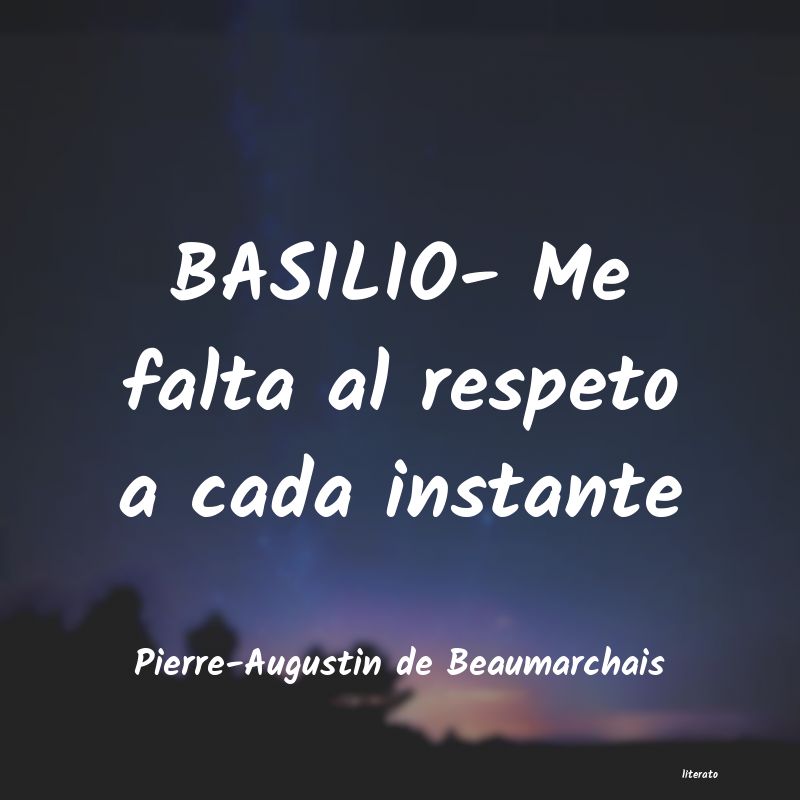 frases de Pierre-Augustin de Beaumarchais