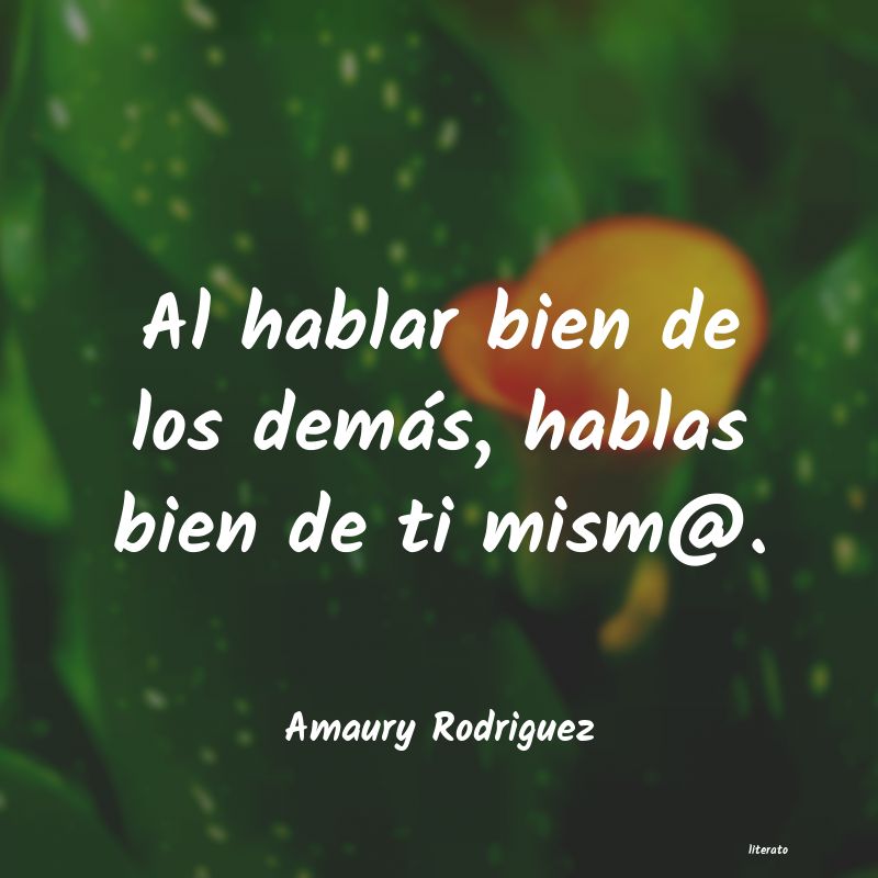 Frases de Amaury Rodriguez