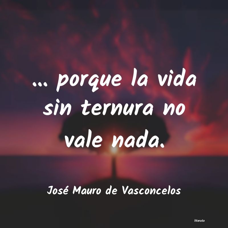 frases de José Mauro de Vasconcelos