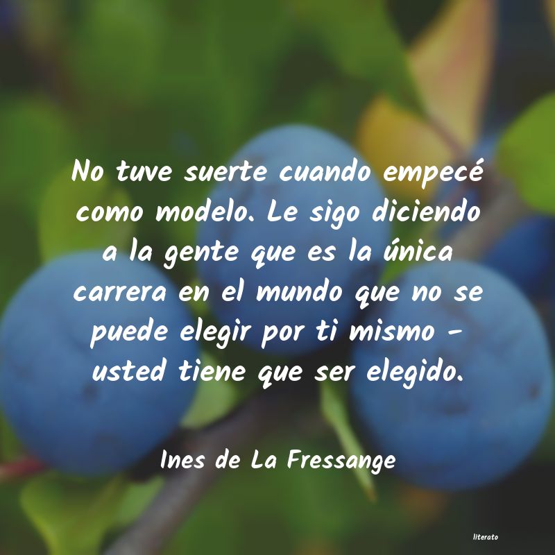 Frases de Ines de La Fressange