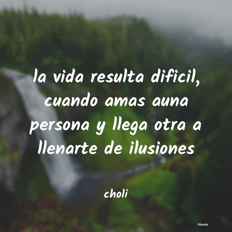 Frases de choli