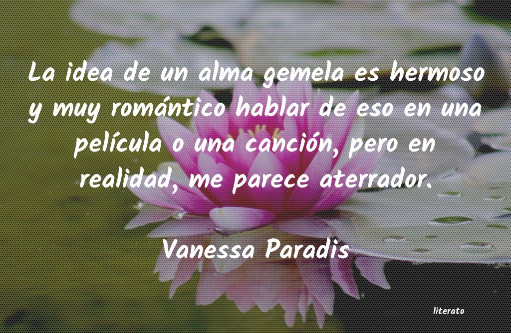 frases de Vanessa Paradis