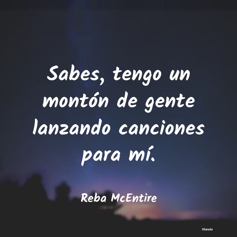 Frases de Reba McEntire