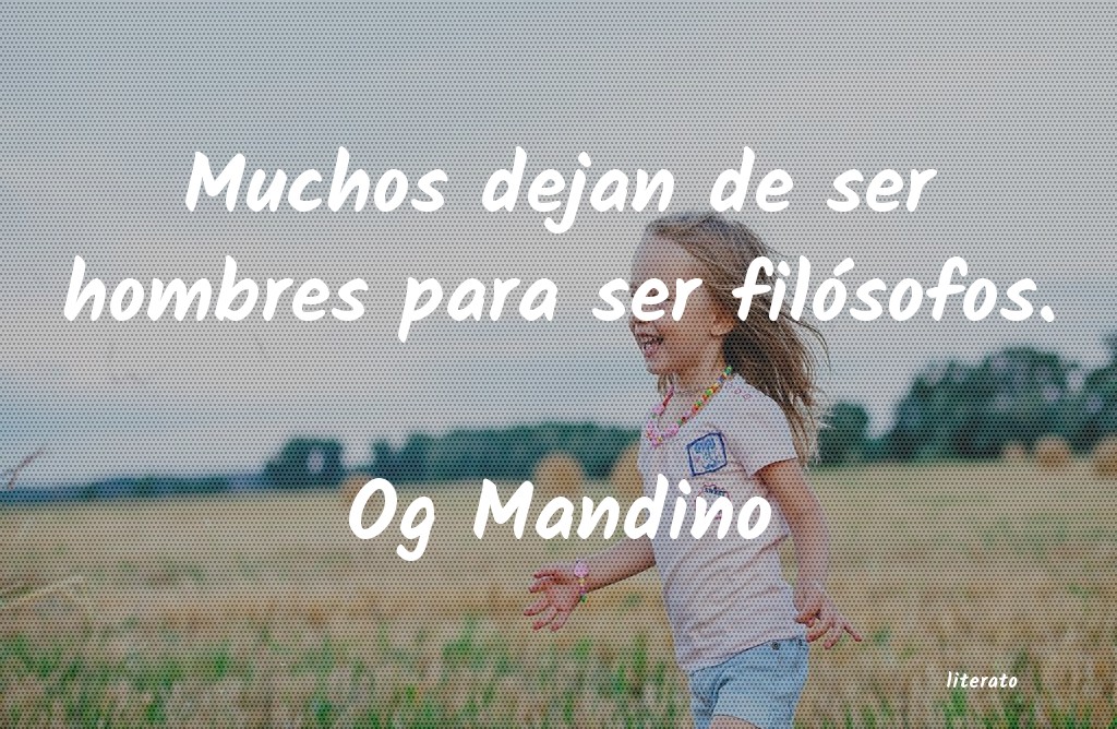 frases de Og Mandino
