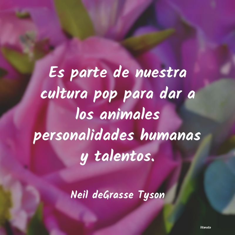 Frases de Neil deGrasse Tyson