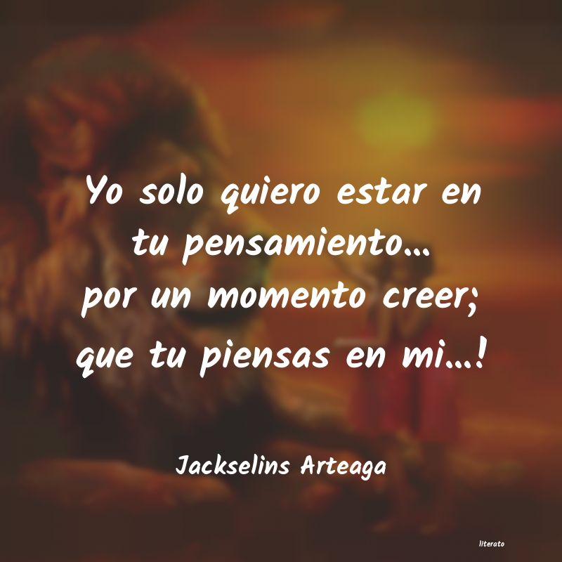 Frases de Jackselins Arteaga