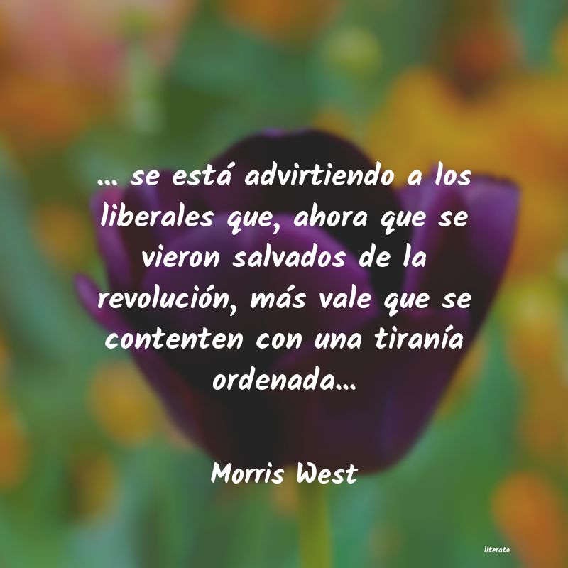 frases de Morris West