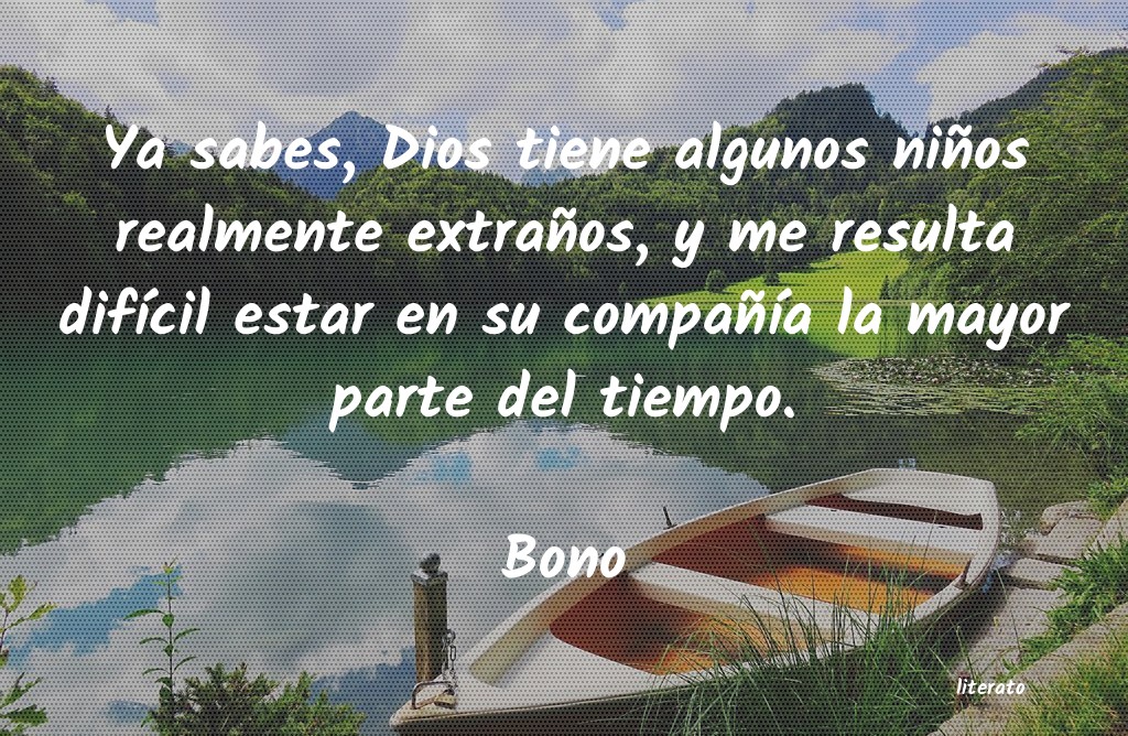 Frases de Bono