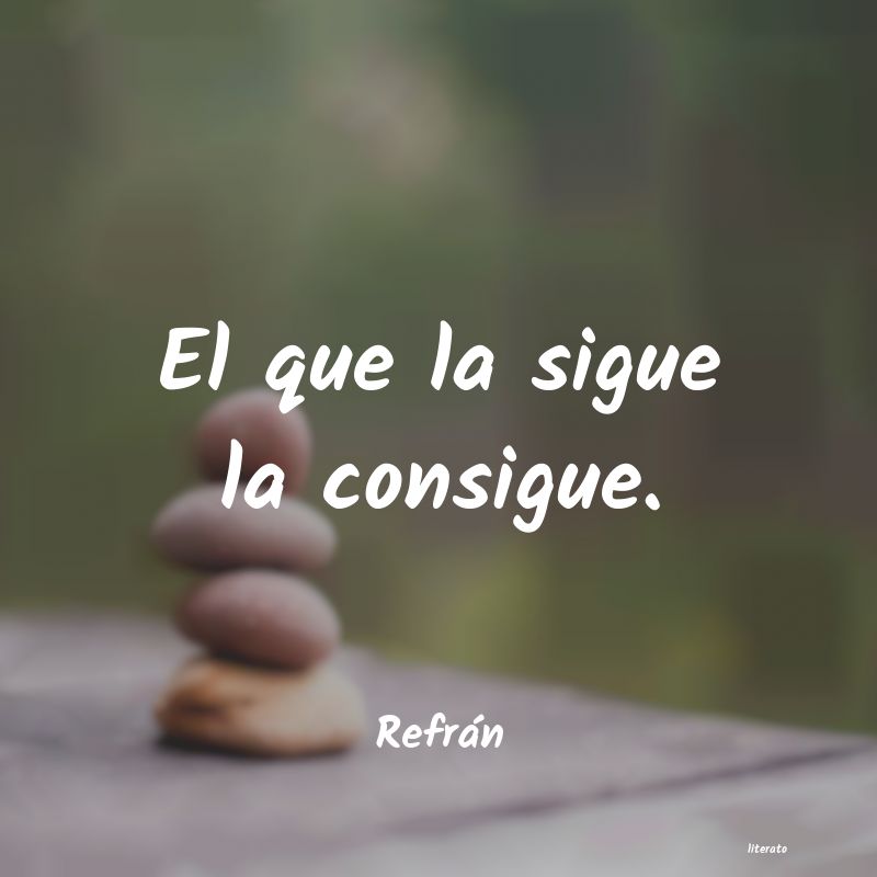 frases de Refrán