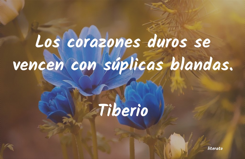 Frases de Tiberio