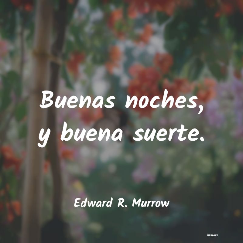 Frases de Edward R. Murrow