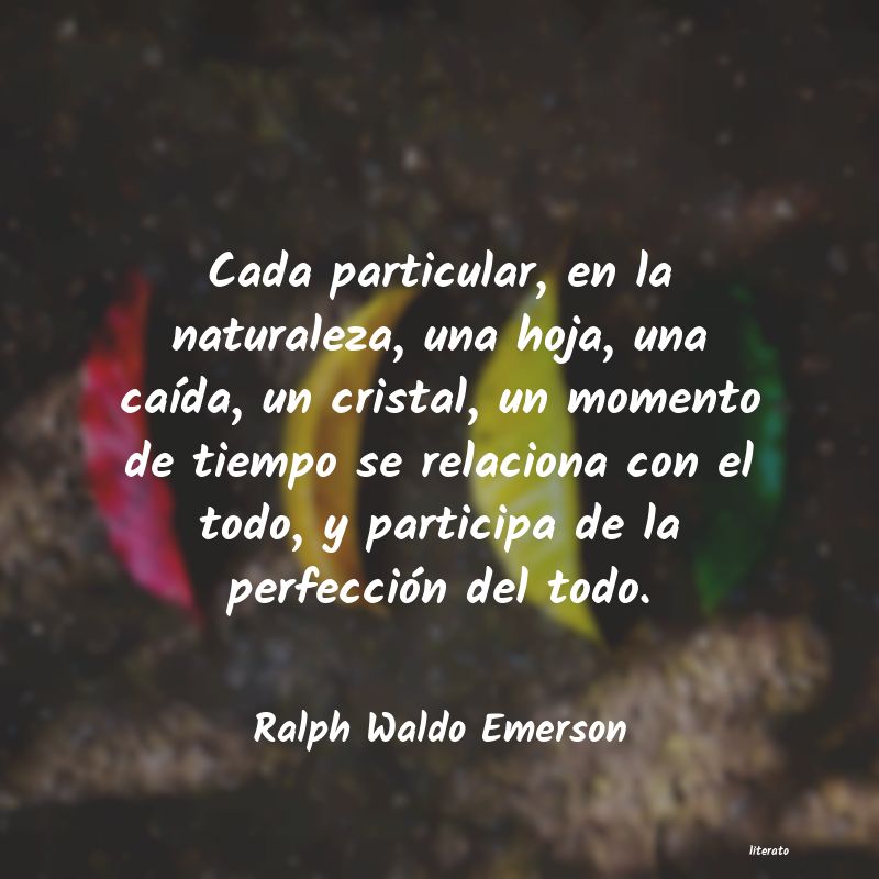 Frases de Ralph Waldo Emerson