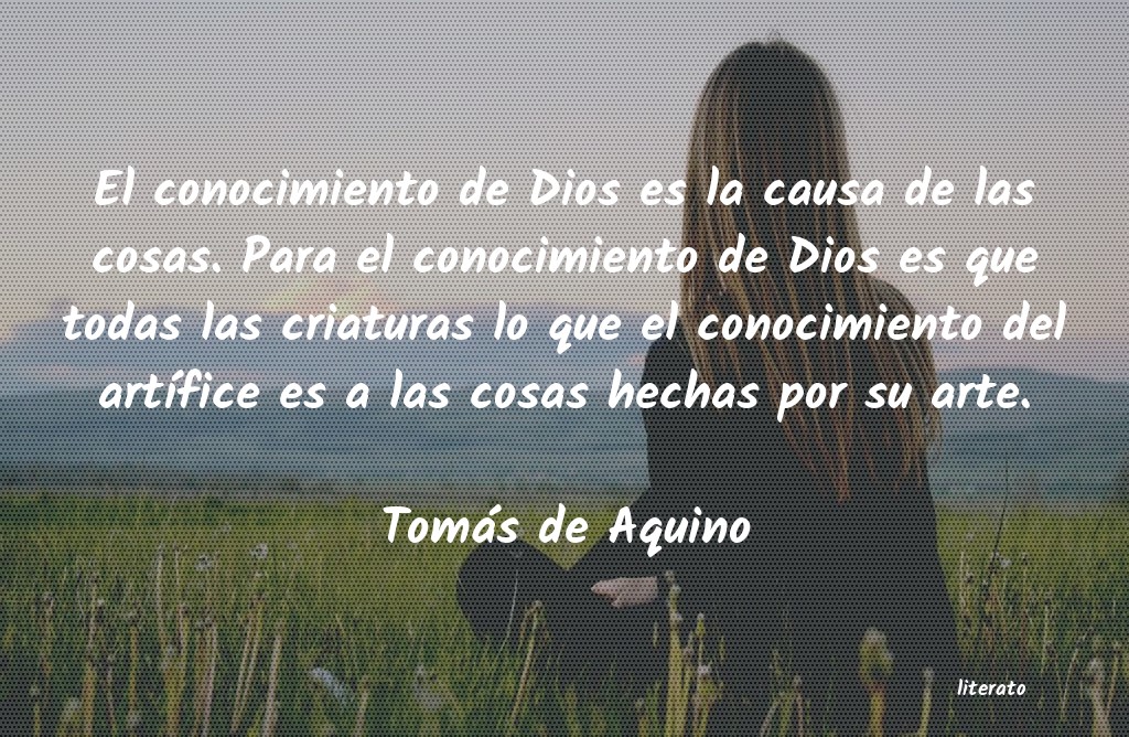 Frases de Tomás de Aquino