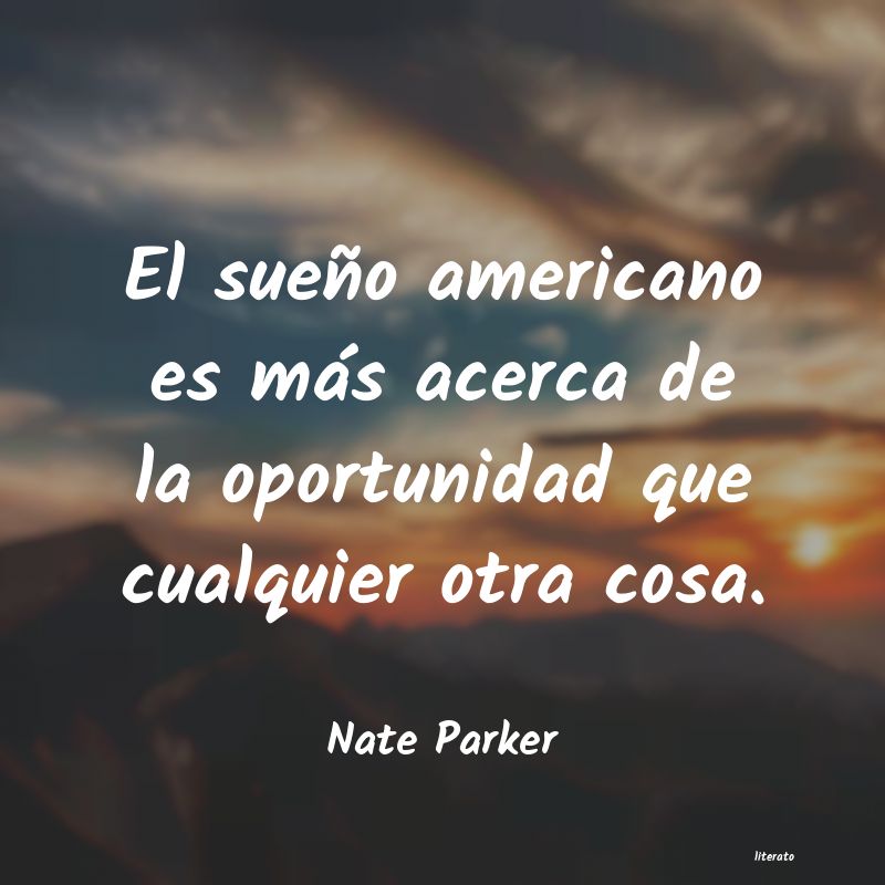 frases de Nate Parker