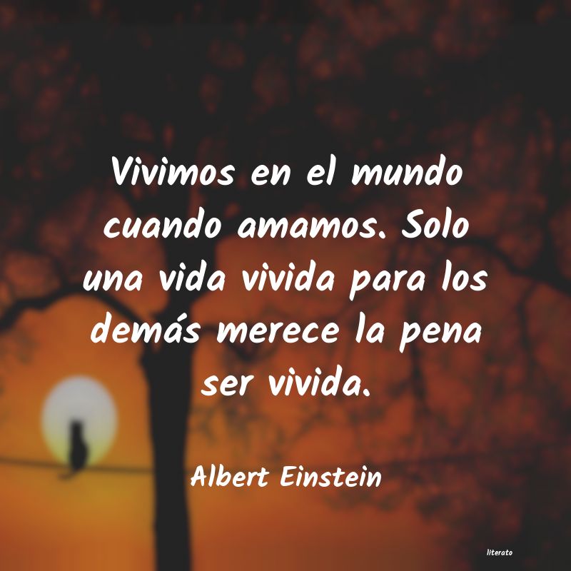 frases de Albert Einstein