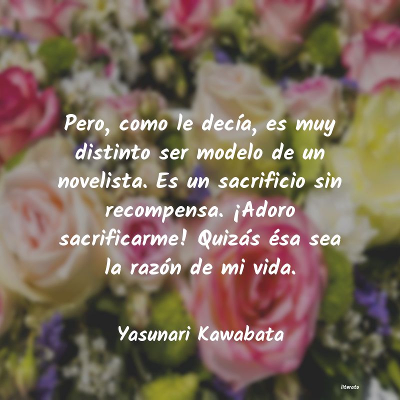 Frases de Yasunari Kawabata