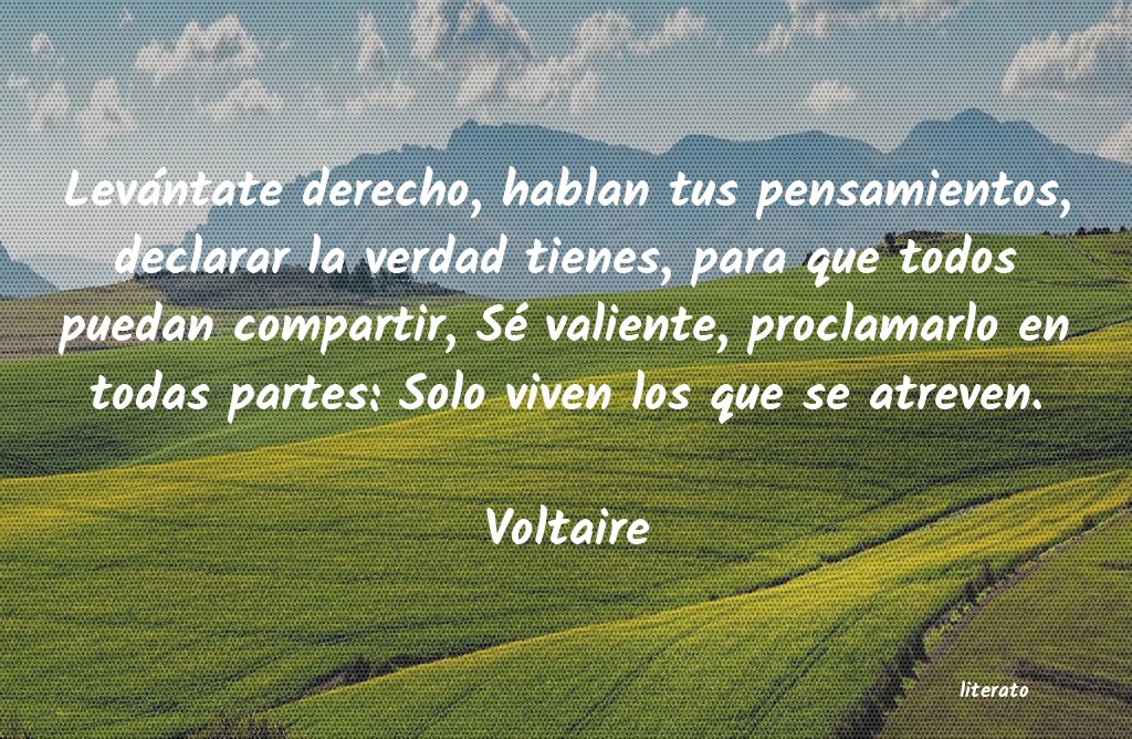 frases de Voltaire