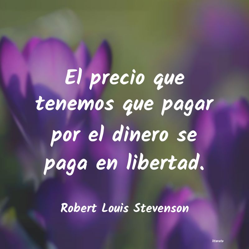 Frases de Robert Louis Stevenson