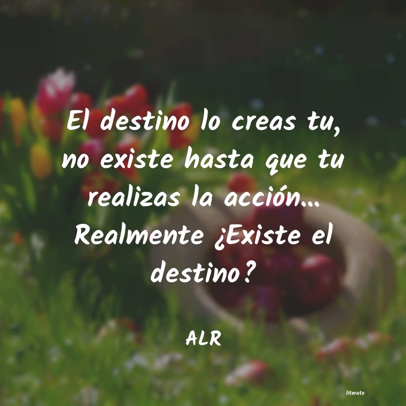 frases de ALR