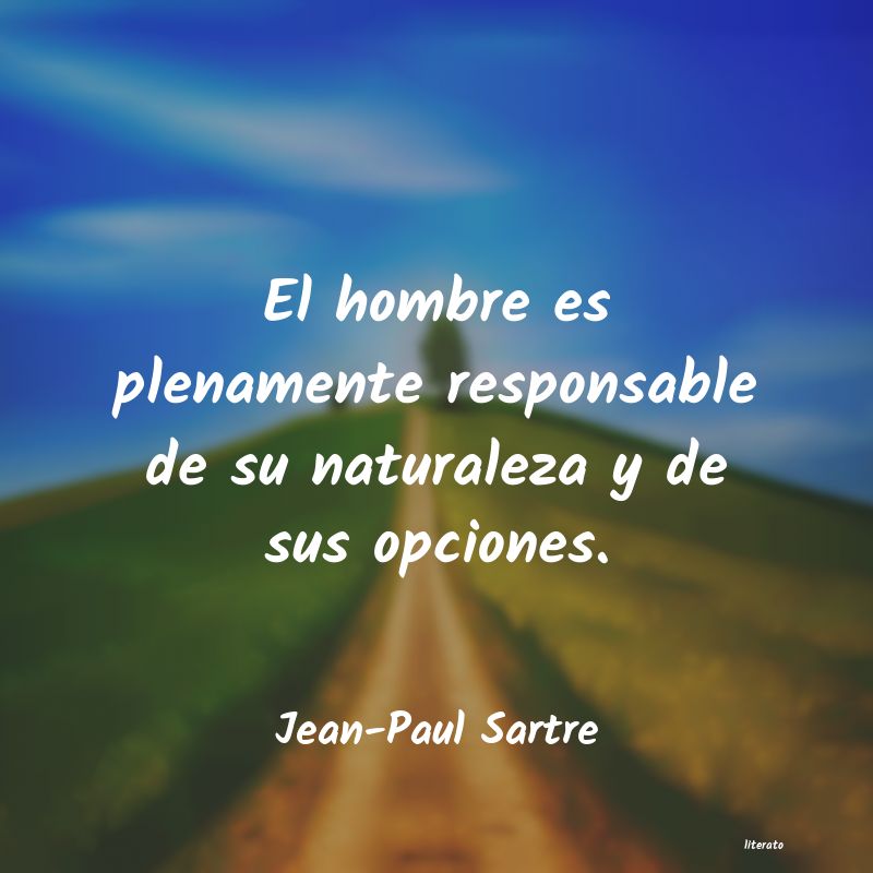 frases de Jean-Paul Sartre