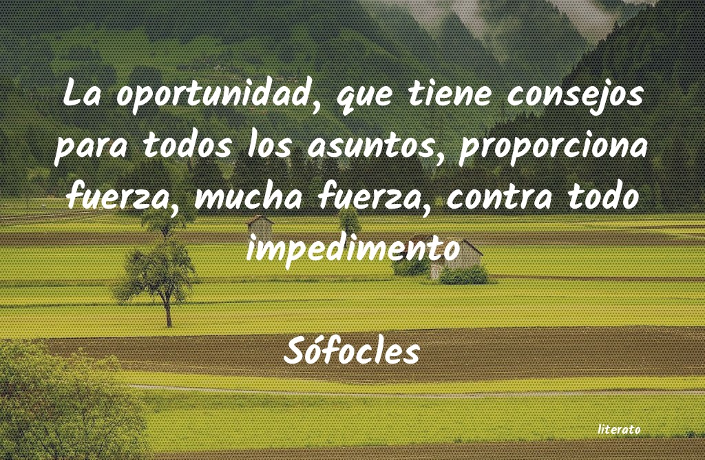 Frases de Sófocles