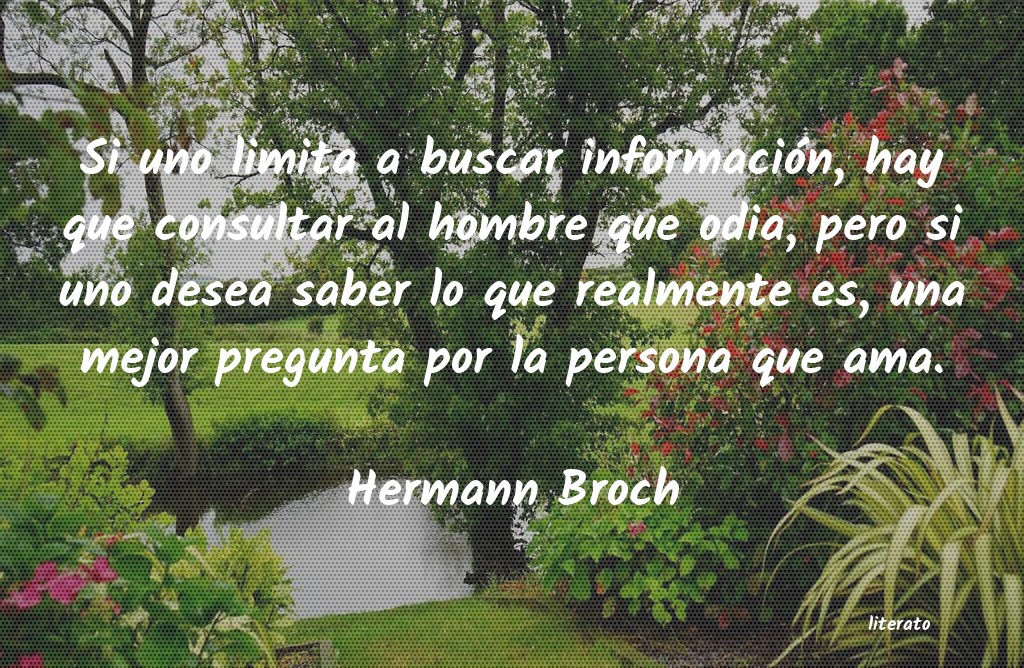 Frases de Hermann Broch