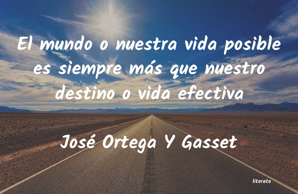 Frases de José Ortega Y Gasset