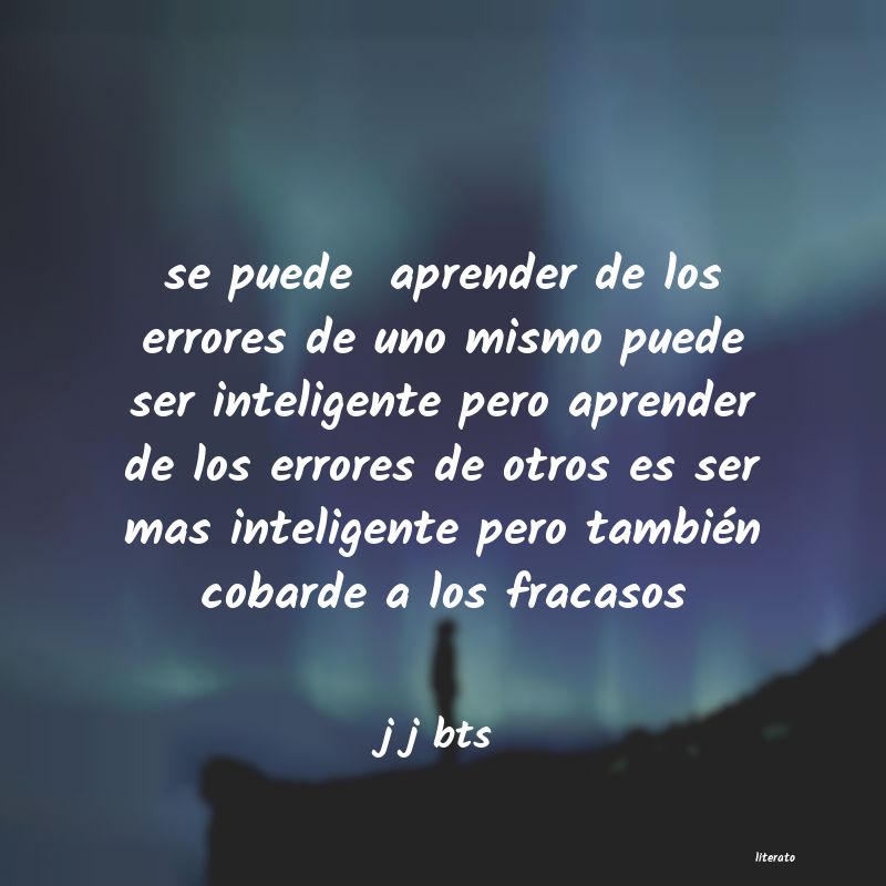 Frases de j j bts