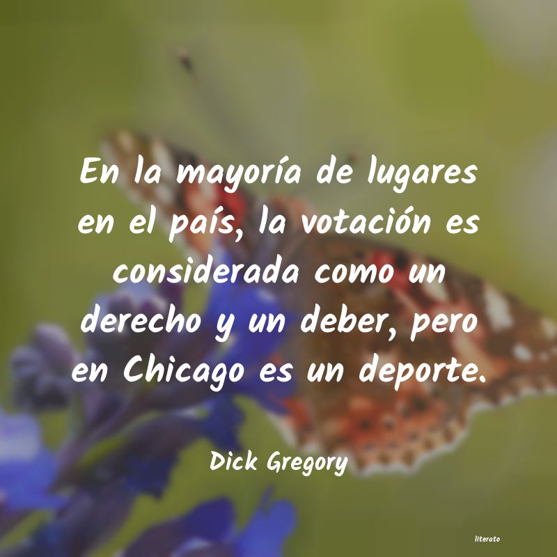 frases de Dick Gregory