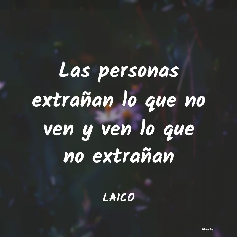 frases de LAICO