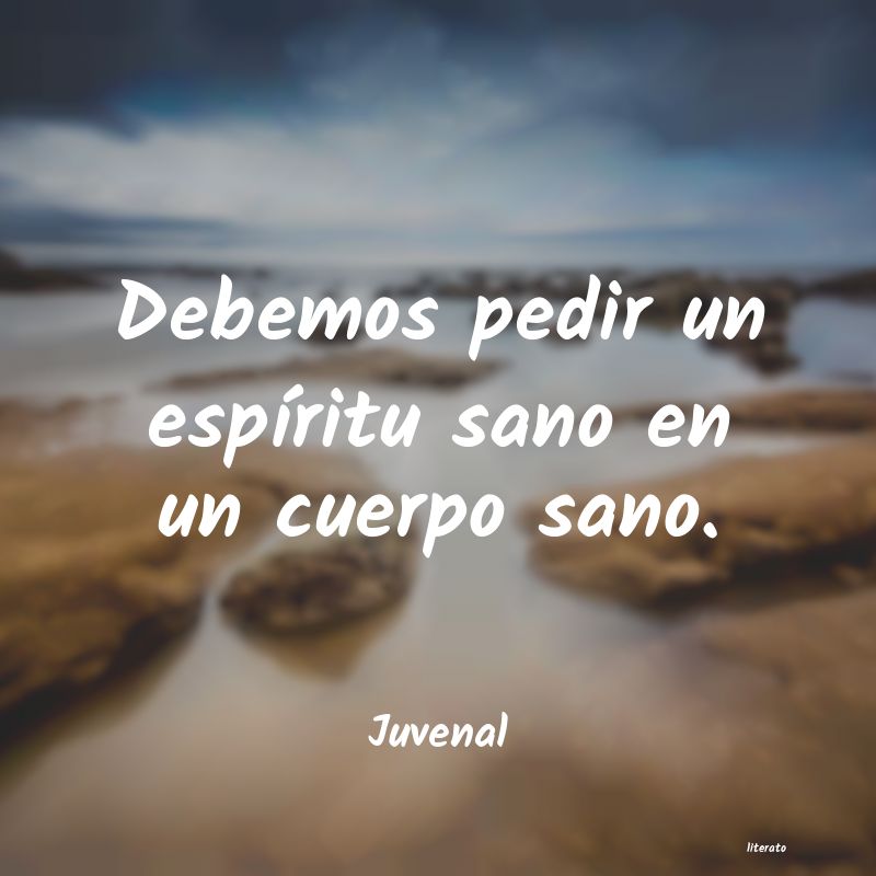 Frases de Juvenal