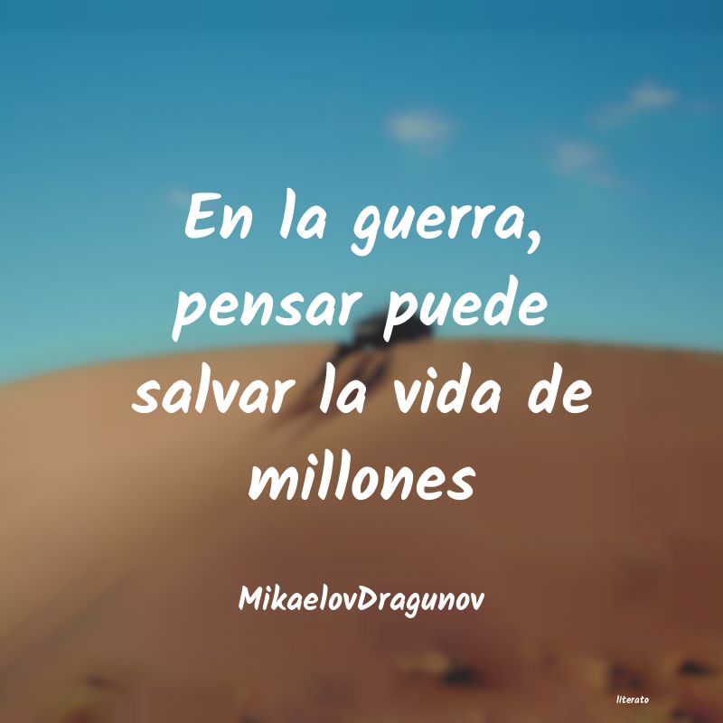 Frases de MikaelovDragunov