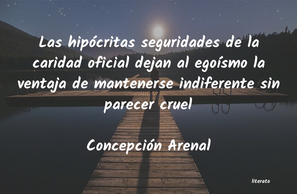 Frases de Concepción Arenal