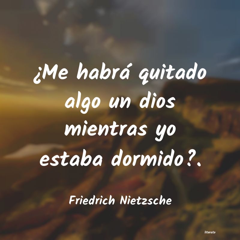 Frases de Friedrich Nietzsche