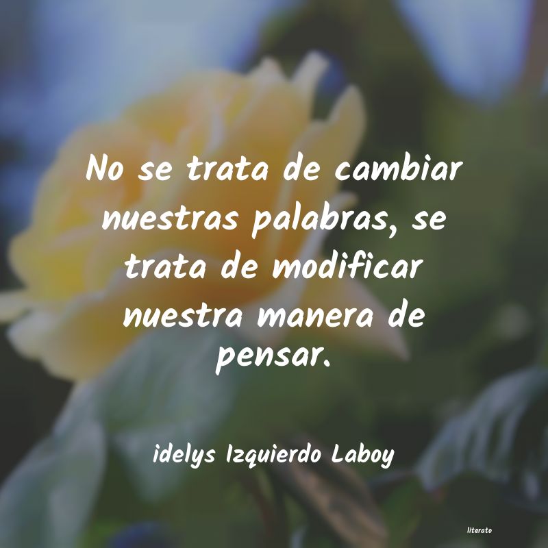frases de idelys Izquierdo Laboy