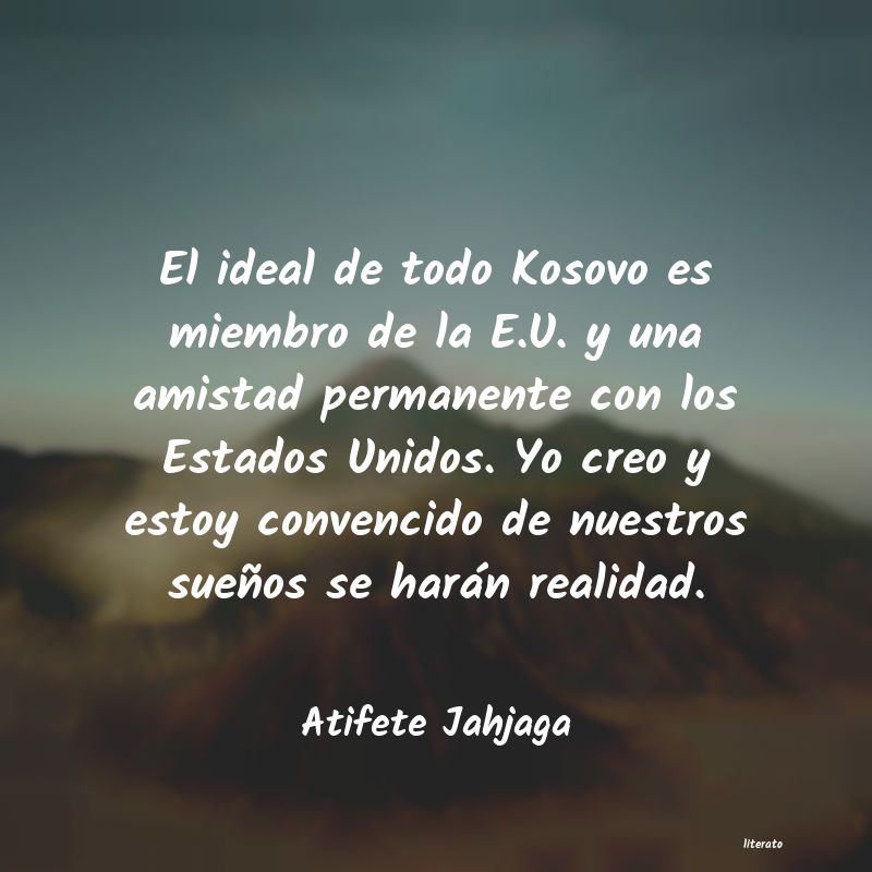 frases de Atifete Jahjaga