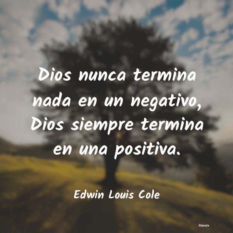 Frases de Edwin Louis Cole