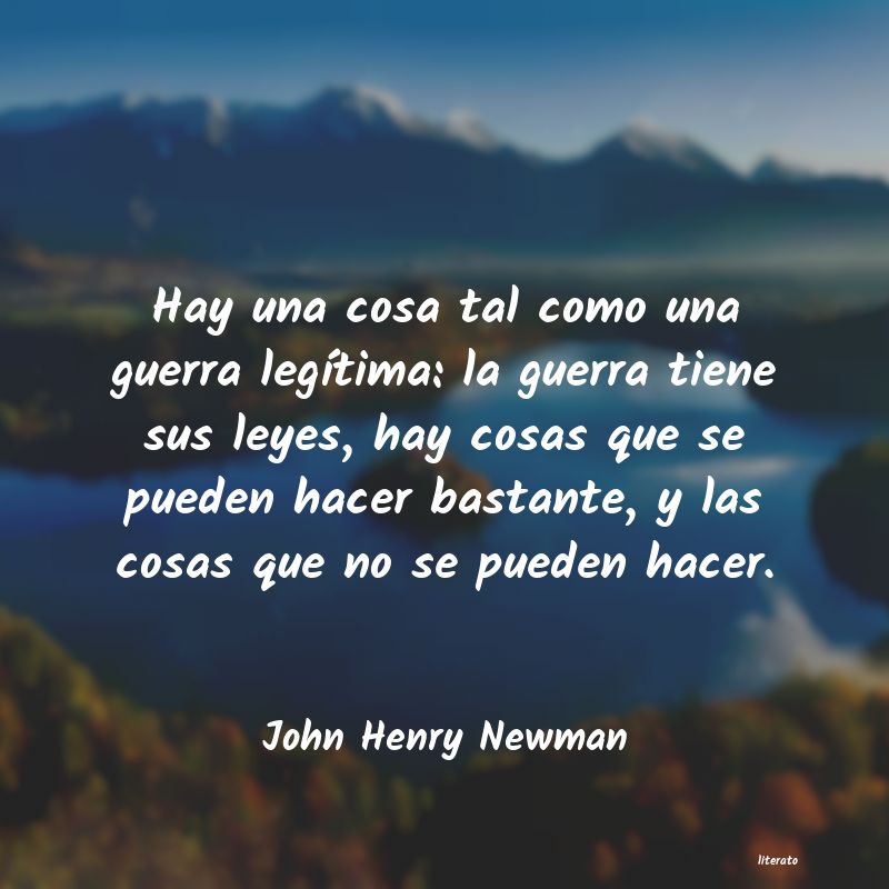 frases de John Henry Newman