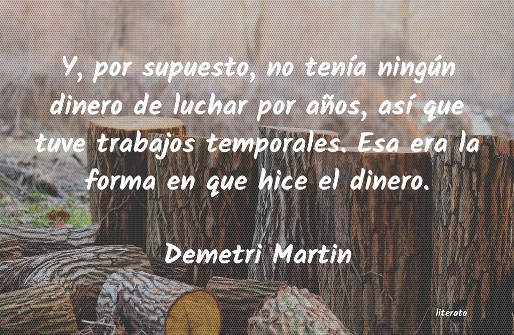 Frases de Demetri Martin