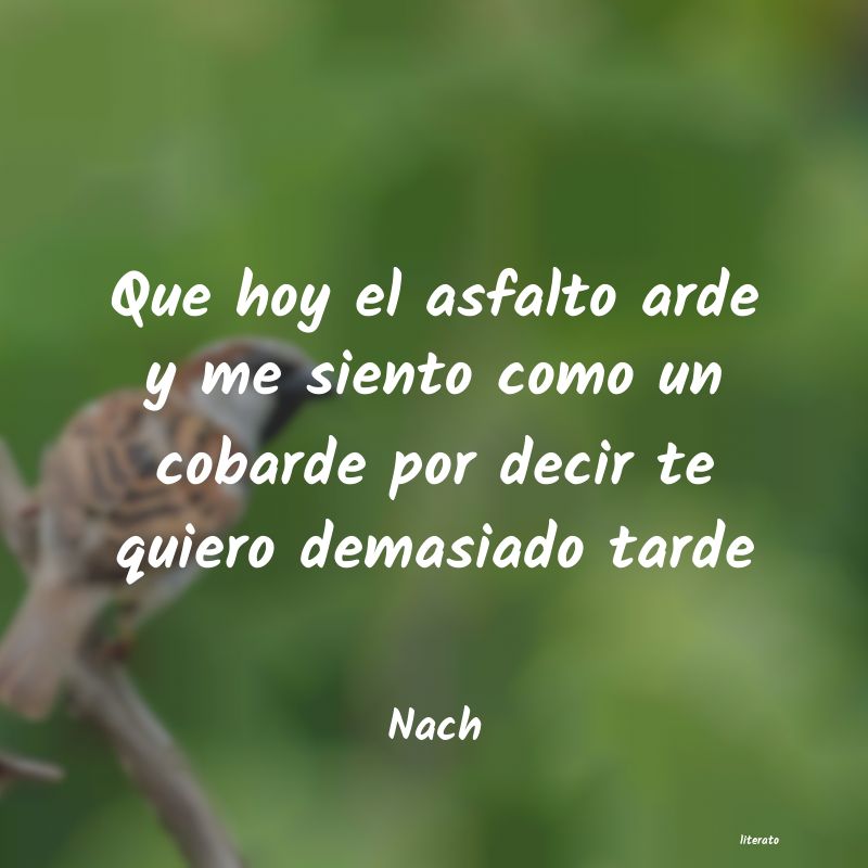 Frases de Nach