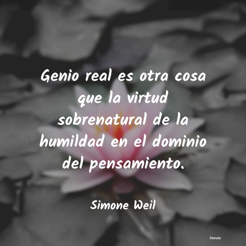 Frases de Simone Weil