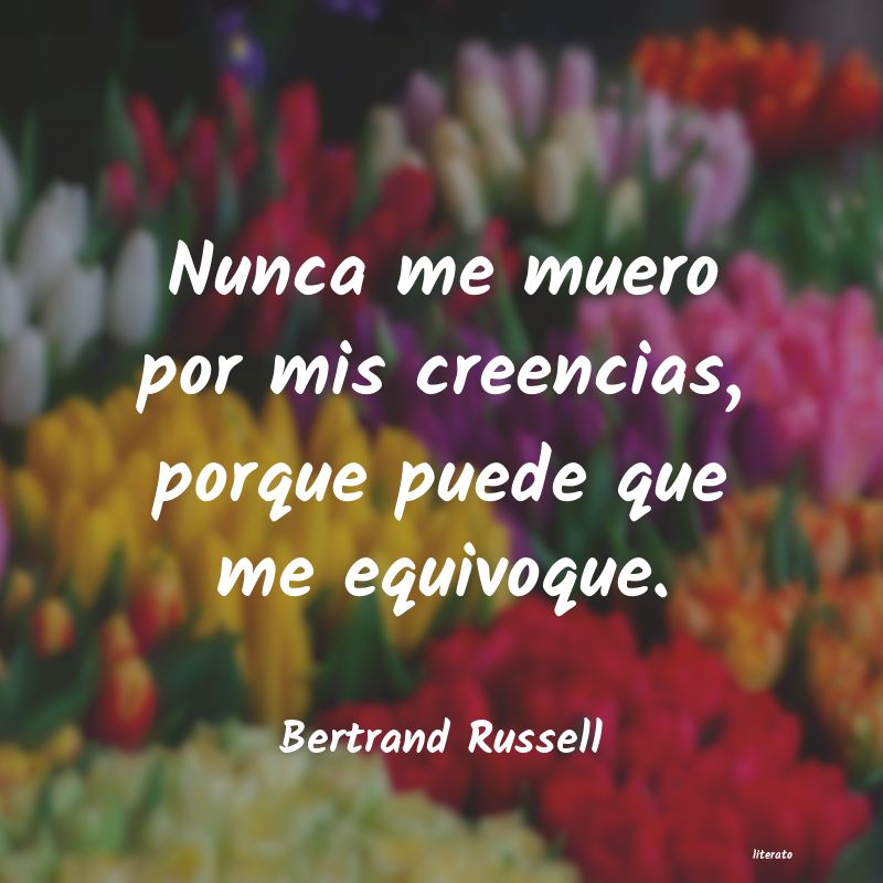 Frases de Bertrand Russell