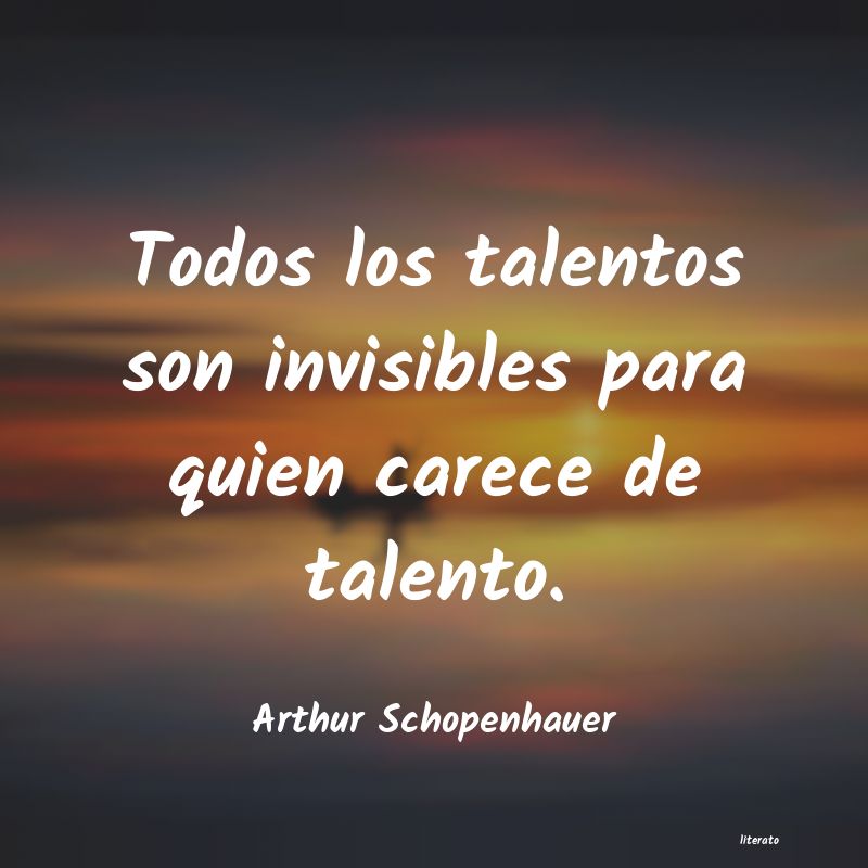 Frases de Arthur Schopenhauer