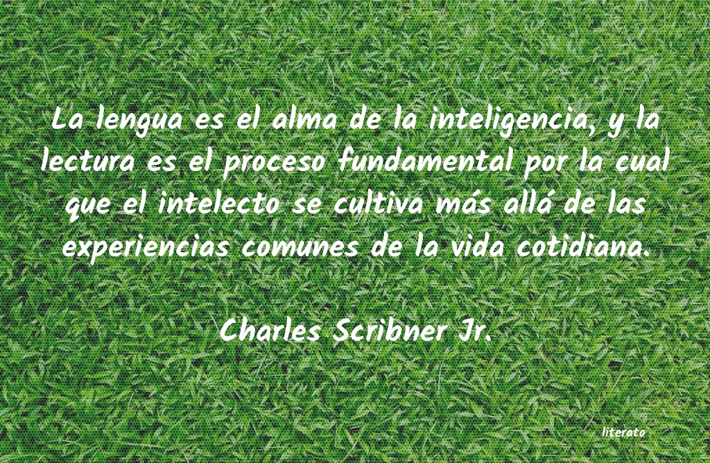 Frases de Charles Scribner Jr.