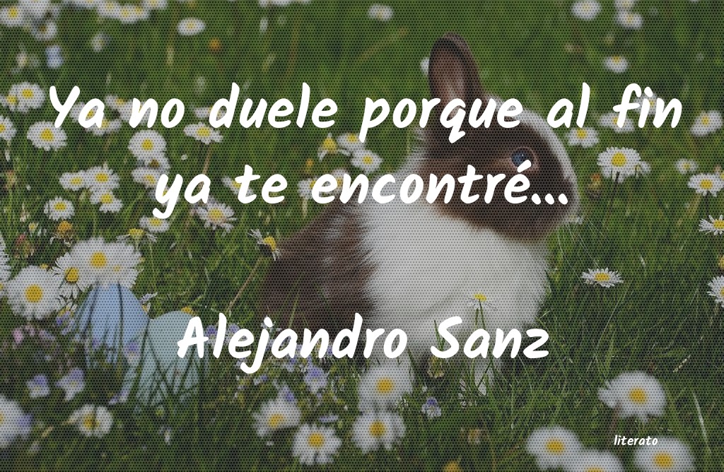 Frases de Alejandro Sanz