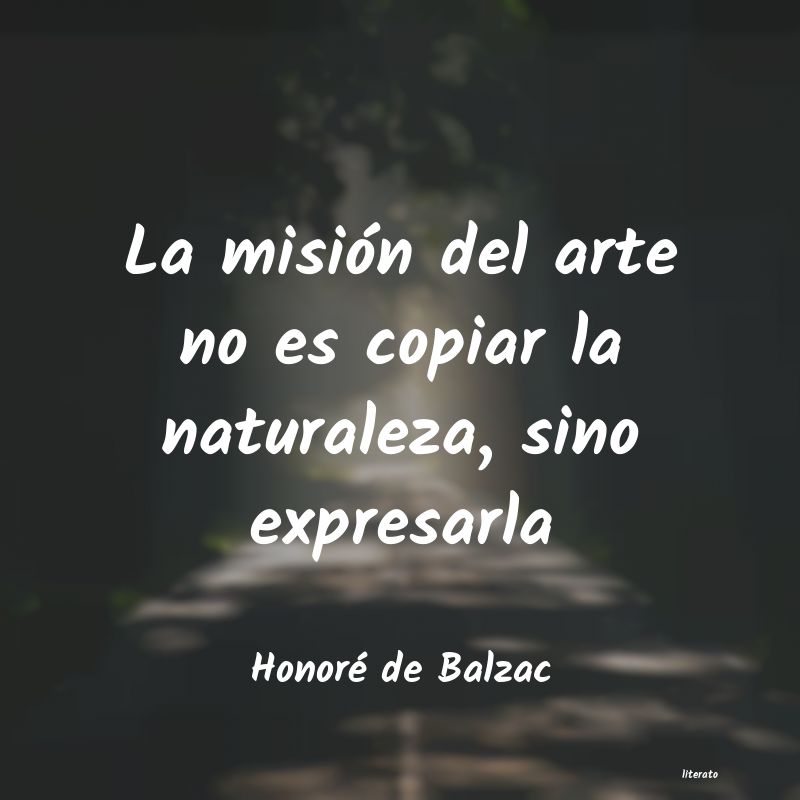 Frases de Honoré de Balzac