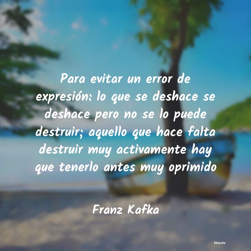 Frases de Franz Kafka