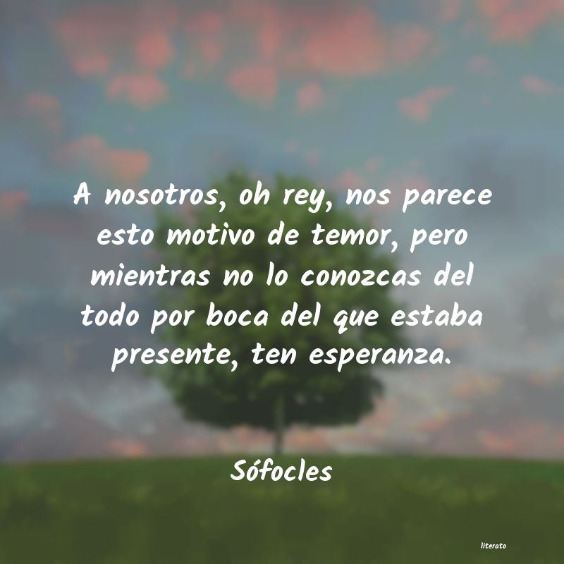 frases de Sófocles